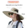thumbnail image 2 of Sombrero Visera para el sol para hombre Sombrero de pescador Sombrero grande Protector solar UV Sombrero de pescador Sombrero para el sol de verano, 2 of 5