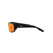 Panama Jack® x Foster Grant® Black Rectangle Men's Sunglasses with Cord