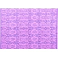 thumbnail image 1 of Ahgly Company Indoor Rectangle Abstract Purple Modern Area Rugs, 2' x 5', 1 of 4