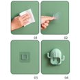 thumbnail image 5 of Soporte de pared para cepillos de dientes JM 3 uds Rosa, 5 of 5