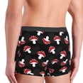 thumbnail image 4 of Bingfone Cartoon Mushroom Men's Underwear - Casual Stretch Boxer Briefs-Small, 4 of 7