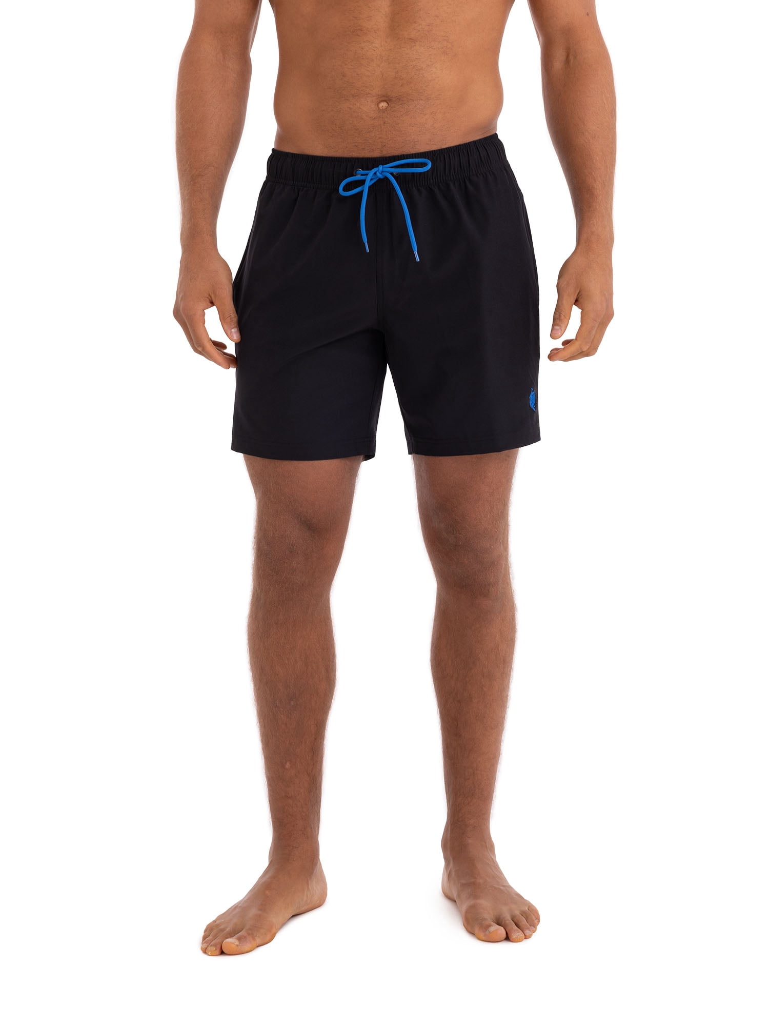 U.S. Polo Assn. Men's & Big Men's Compression Lined Swim Trunks, 7" Inseam, Sizes S-3XL