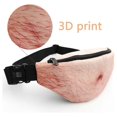 thumbnail image 2 of Funny Gift Gifts, 3D Men Beer Belly Dad Bag Waist Packs,Waterproof Fanny Pack, 2 of 5