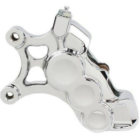 Arlen Ness 02-210 6-Piston Differential Bore Front Brake Caliper for 14in. Rotors - Left Side - Chrome