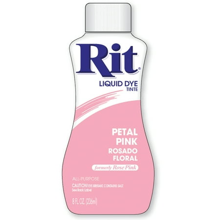 Rit Dye Liquid 8oz Petal Pink