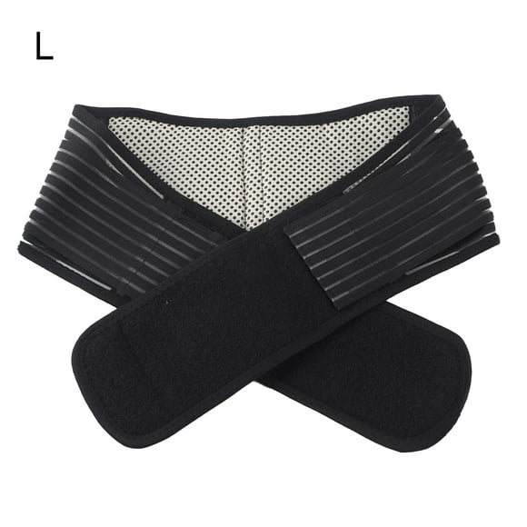 Waist Protector, Black Self-Heating Waist Belt, Relax Office Personal Care For Home