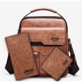 thumbnail image 4 of Bolso Mariconera Hombre Maletin Bandoleras Y Billetera Kit, 4 of 4