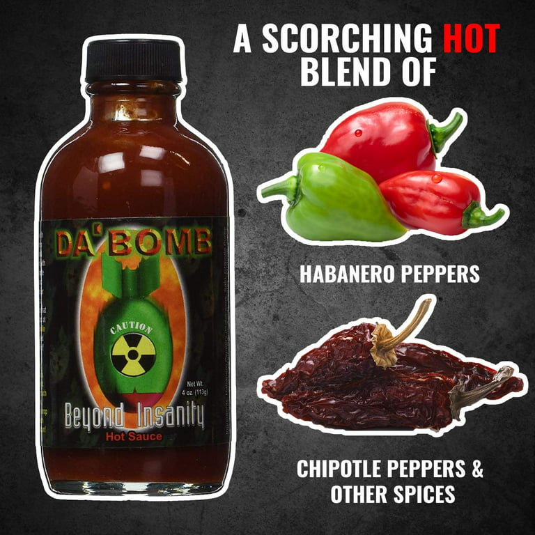 Da Bomb Beyond Insanity Hot Sauce Feature