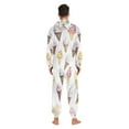 thumbnail image 4 of FORMRS Onesies Pajama for Adults Unisex Hoodie Winter Jumpsuit One Piece Sleepwear, Sizes S-2XL, Ice Cream Pattern, 4 of 7