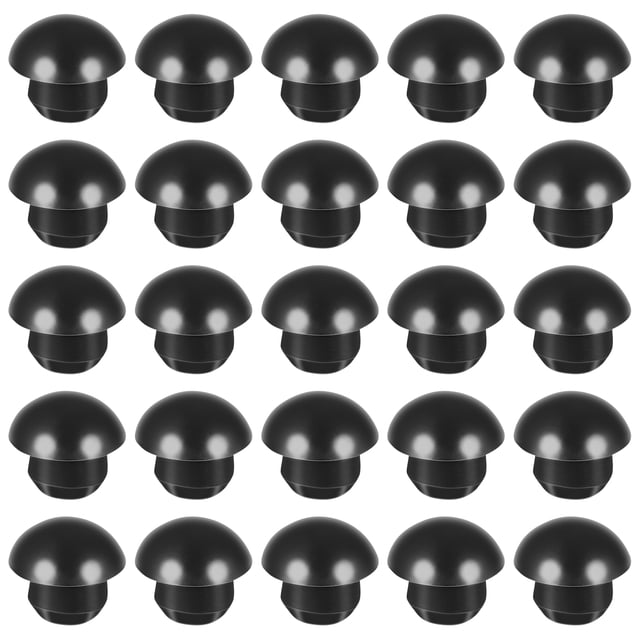 WORGEOUS 25pcs Floor Black Taps Suelo CHAPULO PURSO FILLER CLILLADOR DE COMBENES BRILLER HIDRAULICO