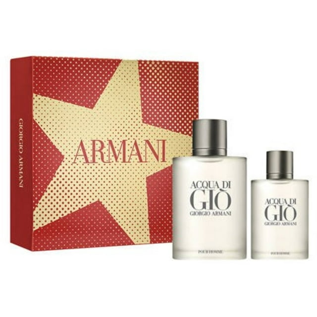 Armani Acqua Di Gio Men's Eau De Toilette 2 Piece Gift Set 3.