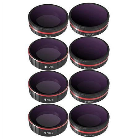 UPC: 0680051063515 | All Day Filter Kit Includes ND4  ND8  ND16  CPL  ND8/PL  ND16/PL  ND32/PL  ND64/PL Camera Lens Filters for DJI Osmo Action Camera  8-Pack
