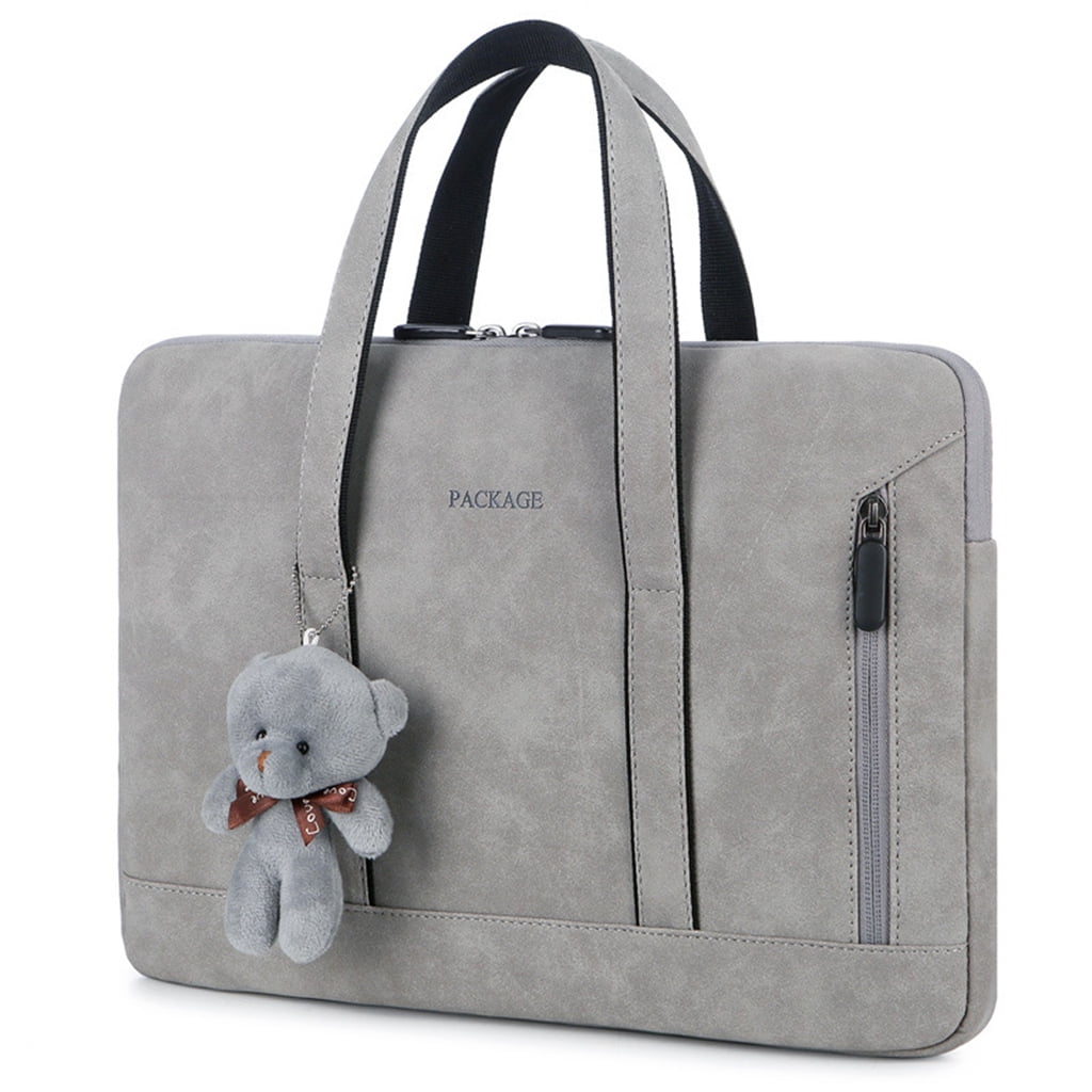 Fashionable Laptop Bag Women Portable Waterproof Computer Sleeve for Case 13'' 14'' 15.6 inch Female PU Handba