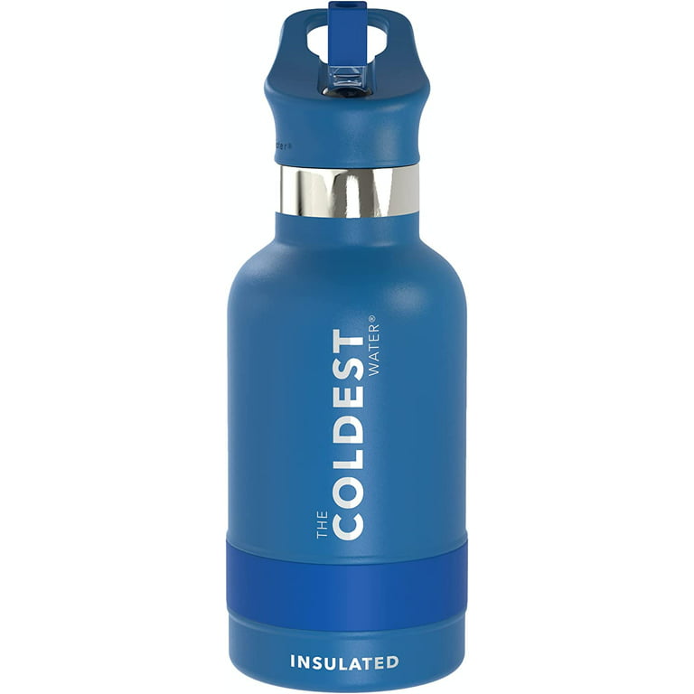 12 oz Reusable Kids Stainless Steel Water Bottle - Steel