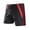 Z01 Red, variant on Conairie Men's Swim Trunks Competitive Swim Racing Team Swimsuit Lightweight Elastic Waist Swimming Shorts Upf 50 Black L