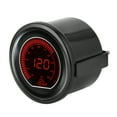 thumbnail image 3 of Medidor de temperatura de aceite de 52 mm/2 pulgadas para medidor universal de la serie EVO Luz LED azul roja para automóviles de gasolina de 12 V, 3 of 12