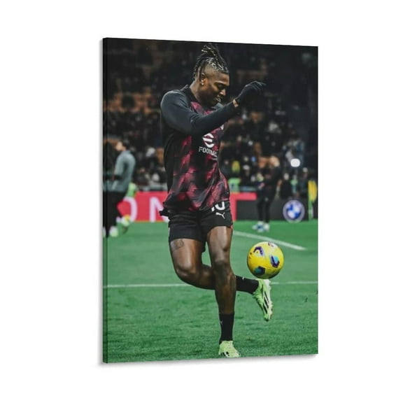 Rafael Leao Poster Canvas Poster Cool Artworks Painting Wall Art Canvas Prints Hanging Picture Home Decor Posters Gift 08x12inch(20x30cm)