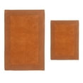 thumbnail image 3 of Home Weavers Luxury Collection 100% Cotton Reversible Bathroom Rug Set Machine Washable Bathroom Rug-17"x24", Bathroom Rug- 24"x40", Terracotta Color 2 Piece Bath Rug set, 3 of 7
