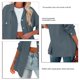 thumbnail image 5 of Blusa de mujer, blusa de mujer, camisa de oficina de manga larga, camisa de invierno, rendimiento potente, 5 of 5