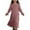 r-669Pink245, variant on MEZZALL Dresses Elegant Girls Dress With Floral Lace Hem And Round Neck Solid Color Party Gown Celebrations Boho Short Sleeve Crew Neck Solid Color Child Sundress