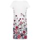thumbnail image 5 of Vestidos de manga corta para mujer Vestido de tirantes con estampado de flores a la moda Vestido con cuello en V hasta la rodilla Pompotops ghjkhdj16725, 5 of 5