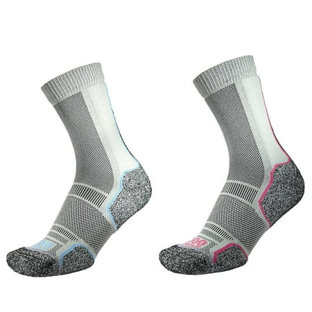 

1000 Mile Womens Trek Anatomical Recycled Socks (Pack of 2)