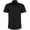 Black, variant on Kustom Kit Mens Poplin Short-Sleeved Shirt