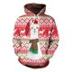 thumbnail image 1 of Sudaderas hombres moda Otoño e Invierno suéter de Navidad estampado 3D de gran tamaño con capucha Unisex hombre mujer divertido jersey de Harajuku, 1 of 4