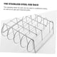 thumbnail image 3 of Grill stand for ribs longlasting BBQ holder for meat gas for and charcoal grills for picnic holds ribs securely, 3 of 5