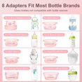 thumbnail image 2 of Calentador portátil recargable para biberones CuddleeBaby, rosa, 2 of 6