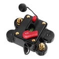 thumbnail image 4 of Sistema de audio para automóvil Portafusibles Disyuntor automático 12 V‑24 V CC Protección estéreo para barco automático 30 A, 78 x 51 x 38 mm Jadeshay  A, 4 of 8
