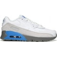 thumbnail image 2 of Little Kid's Nike Air Max 90 LTR White/White-Grey Fog (CD6867 118) - 12.5, 2 of 4