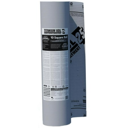 Titanium UDL 25 Synthetic Underlayment - Single (Best Synthetic Roof Underlayment)