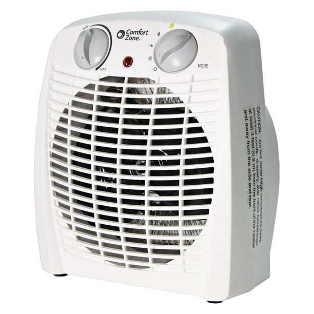 Comfort Zone 1500Watt 3Speed FanForced Energy Save Space Heater