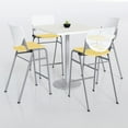 thumbnail image 2 of KFI Studios KOOL Armless Stack Barstool, Yellow, 2 of 2