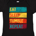 thumbnail image 4 of Inktastic Tumbling Gift Eat Sleep Tumble Repeat Boys or Girls Baby Bodysuit, 4 of 5