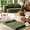 Green + Corduroy + 2 Seat + Casual, variant on 2-in-1 Convertible Loveseat Sleeper Sofa, Curved Corduroy Folding Sofa Bed with High-Density Foam, No Assembly, Full Size for Apartment, Dorm, Office and RV