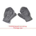 thumbnail image 4 of Manoplas Minnieouse 1 par de bebé cómodas cubiertas de dedos invierno gris oscuro, 4 of 6