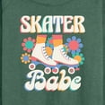 thumbnail image 3 of Instant Message - Skater Babe - Women's Lightweight French Terry Long Sleeve Shirt, 3 of 6