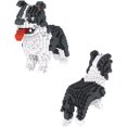 thumbnail image 2 of 950 piezas. Border Collie (perro pastor). Figura para armar con nanoblocks., 2 of 4
