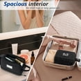 thumbnail image 6 of UNIWELL Toiletry Bag for Men, Travel Essentials Shaving Dopp Kit, Mens Travel Bag Toiletries Organizer Case for Grooming, PU Leather Water Resistant Cosmetic Bag Pouch Black, 6 of 9