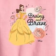 thumbnail image 2 of Disney - Belle Brainy And Brave - Toddler & Youth Crewneck Fleece Sweatshirt, 2 of 4