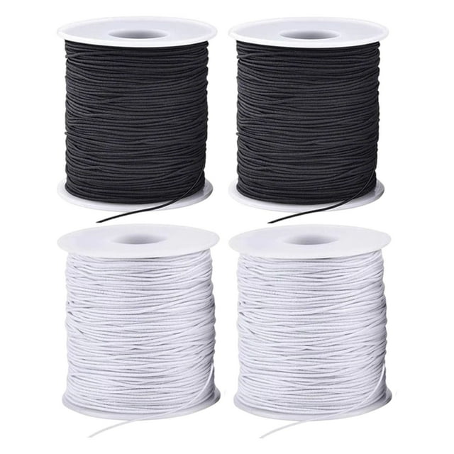 Clearance! Stretchy String for Bracelets 4/2 1 mm Sturdy Elastic String Elastic for Jewelry Making Necklaces Beading, A