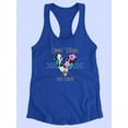 thumbnail image 3 of Good Things Are Heart Racerback Tank Women -Image by Shutterstock, Female Small, 3 of 4