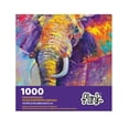 thumbnail image 1 of Rompecabezas Ilustración de Elefante Flink 1000 piezas, 1 of 2