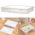 thumbnail image 2 of Clear Storage Container Stackable File Storage Box Water Resistant Document Organiser Case for Notebook Certificates, 2 of 9