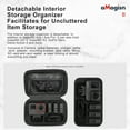 thumbnail image 4 of aMagisn Étui d'Appareil Photo Sport AC03 Sac de Rangement Portable pour Appareil Photo avec Conception Semi-Ouverte Organisateur Intérieur Détachable Sac de Protection pour Appareil Photo avec Sangles Compatible avec Insta 360 Ace, 4 of 9