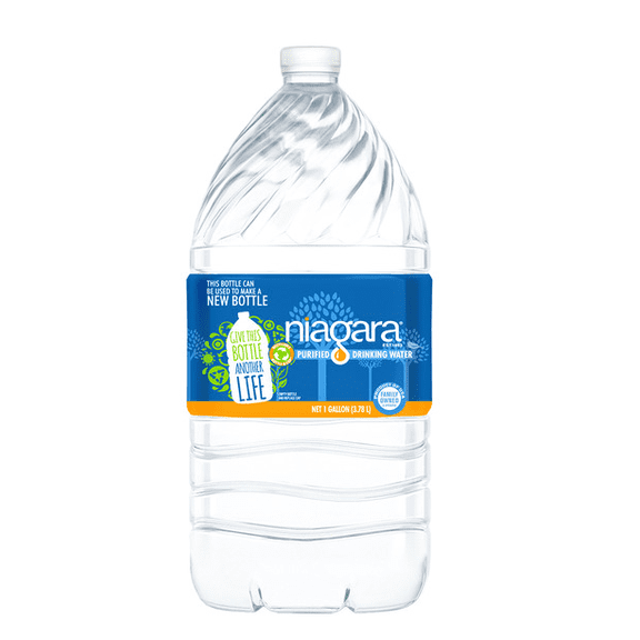 Niagara Purified Drinking Water, 1 Gallon Bottles, Pack of 2