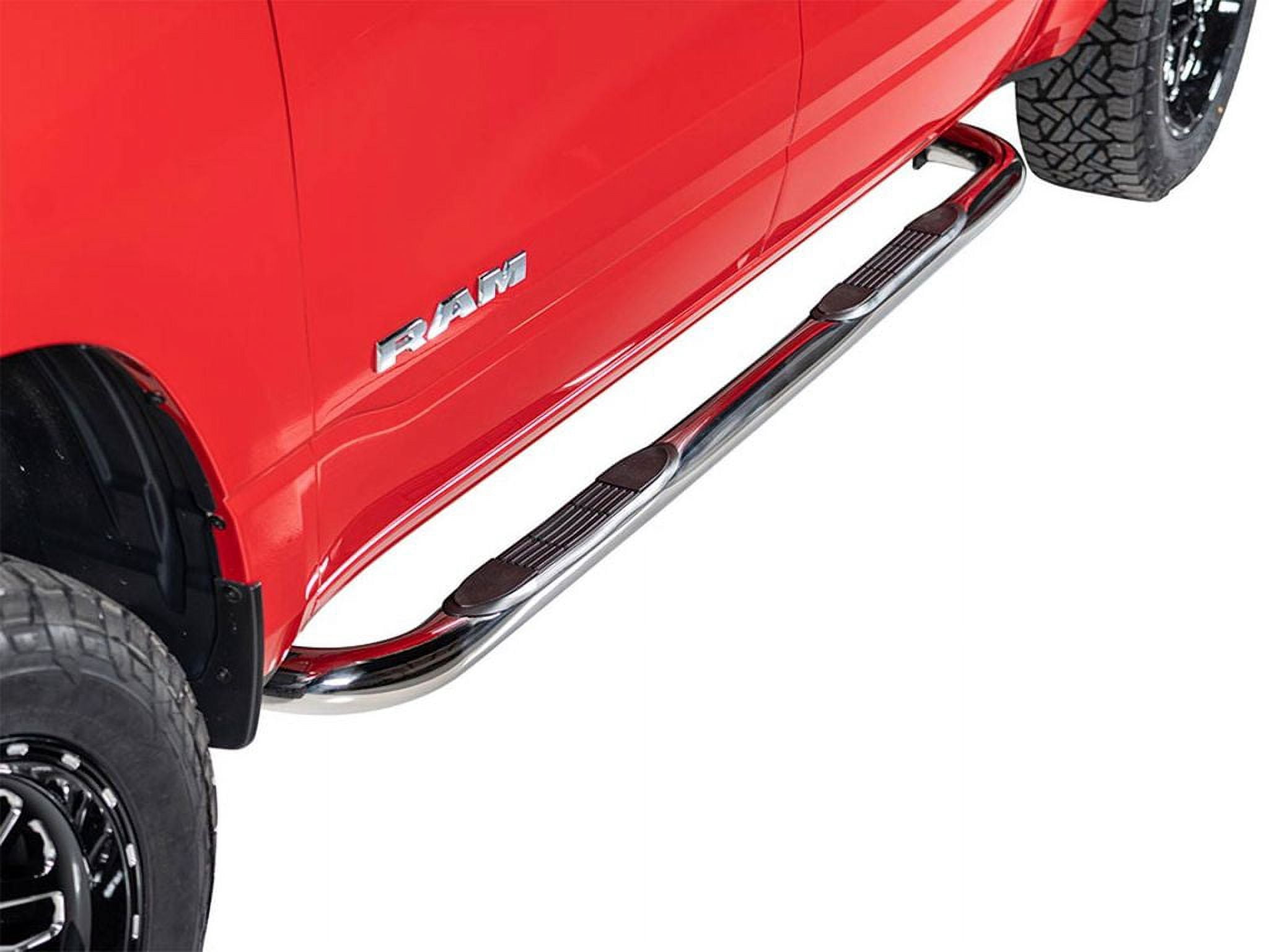 Ionic 3" Stainless Nerf Bars Fit 2002-2008 Dodge Ram 1500/2003-2009 2500/3500 Quad Cab