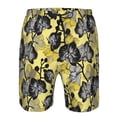 thumbnail image 4 of Naloa Orchids Flowers Men's Beach Shorts, Surfing shorts, Swim trunks, Quick Dry Swim Trunks for Surfing Beach Fun - Small, 4 of 9